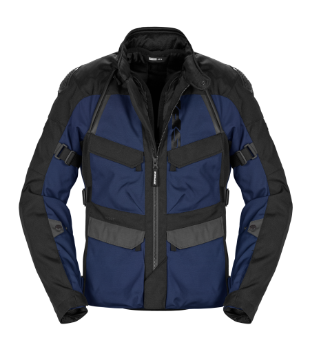 Текстилно мото яке SPIDI RW H2OUT Black/Blue