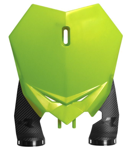 Табела за номер RACETECH Front Number Plate - Beta RX 300 2T 2024 (Neon Yellow)