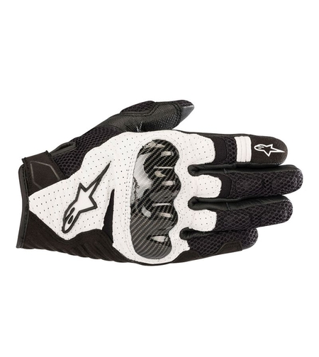 Ръкавици ALPINESTARS SMX-1 AIR V2 BLACK/WHITE