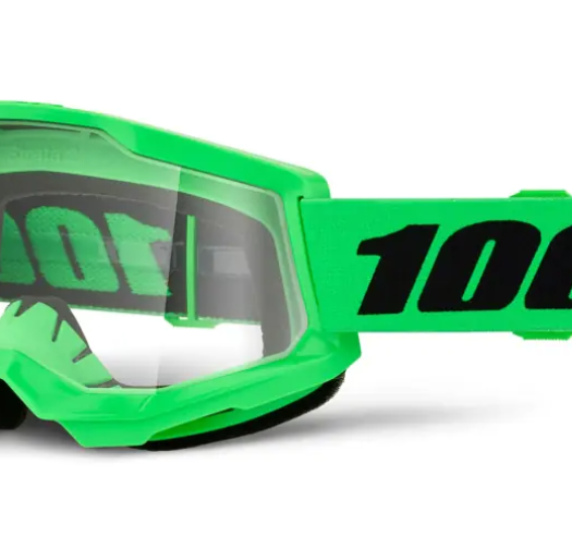 Мотокрос очила 100%  STRATA 2 NEON GREEN