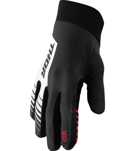 Мотокрос ръкавици THOR AGILE ANALOG BLACK/RED/WHITE