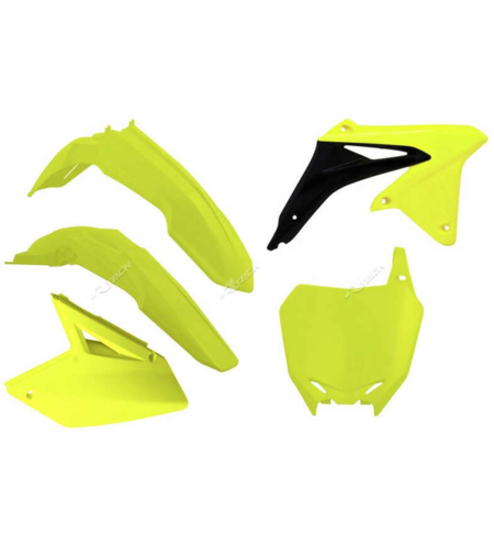 Комплект пластмаси RACETECH Plastic Kit Neon Yellow Suzuki RM-Z450 08-17
