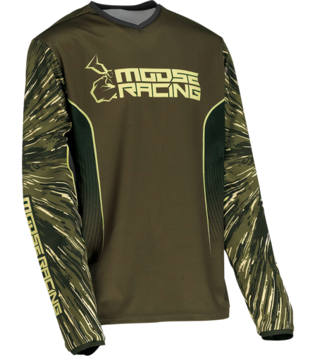 Детска блуза MOOSE RACING AGROID OLIVE/TAN