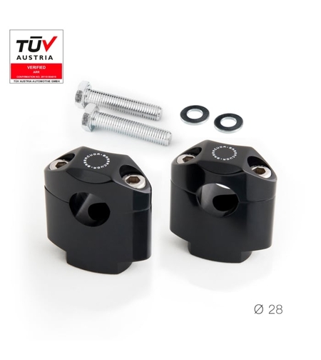 Универсални скоби за кормило 22мм BARRACUDA