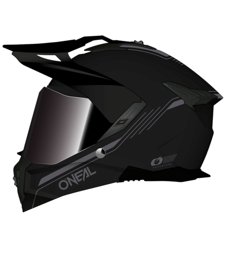 Каска O'NEAL A-SRS SOLID BLACK