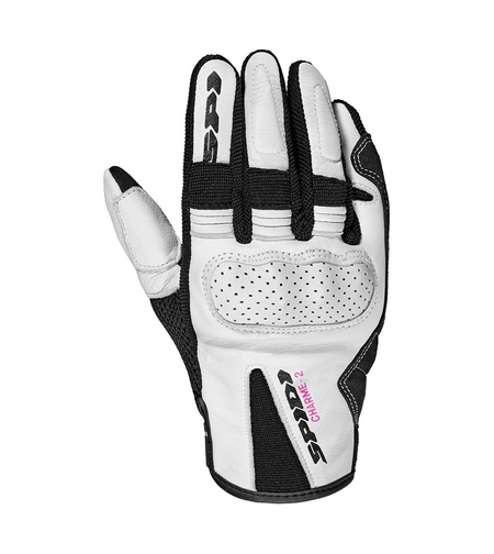 Дамски мото ръкавици SPIDI CHARME 2 BLACK/WHITE