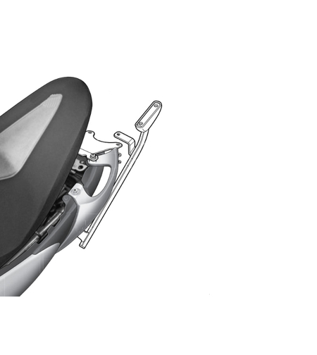 Монтажен комплект за куфари SHAD TOP MASTER SUZUKI GLADIUS 650 09