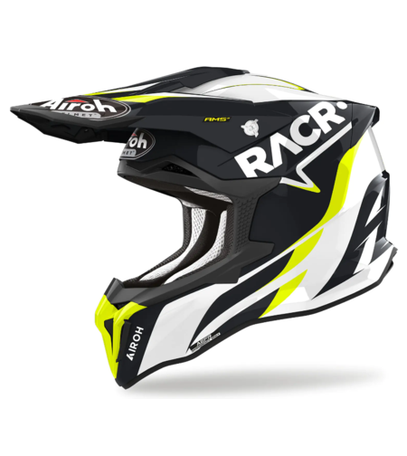 Мотокрос каска AIROH STRYCKER RACR GLOSS