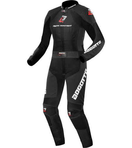 Дамски Кожен Мото Екип BOGOTTO Losail BLACK