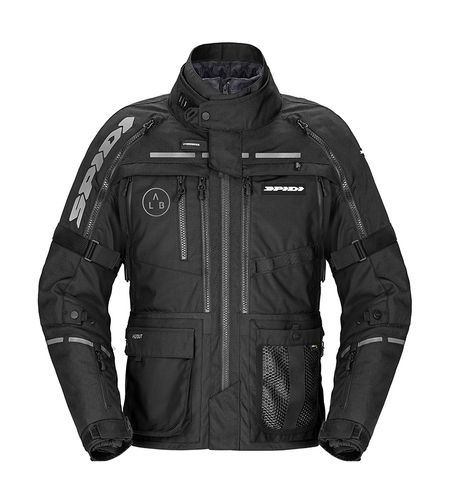 Текстилно мото яке SPIDI HARD TRACK 3 BLACK