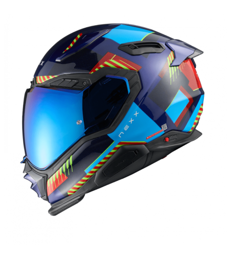 Каска NEXX X.WST3 FLUENCE BLUE RED