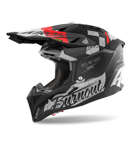 Каска AIROH AVIATOR 3 BURNOUT MATT