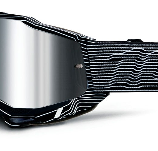 Мотокрос очила 100% ACCURI2 SILO - MIRROR SILVER FLASH