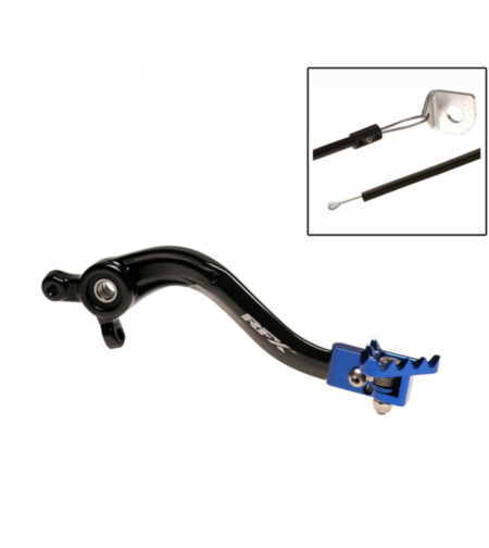 Заден лост за спирачка RFX Pro FT Rear Brake Lever (Black/Blue) Husqvarna FC 250/350/450 17-22 / TC 125 17-22