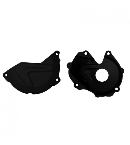 Комплект предпазители за двигател KAWASAKI KX450F 2016-18 BLACK