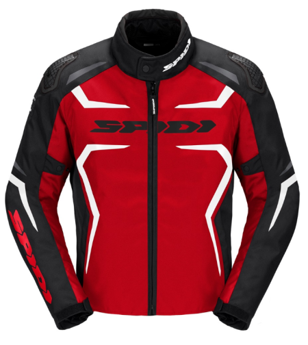 Текстилно мото яке SPIDI RACE-EVO H2OUT Black/Red/White