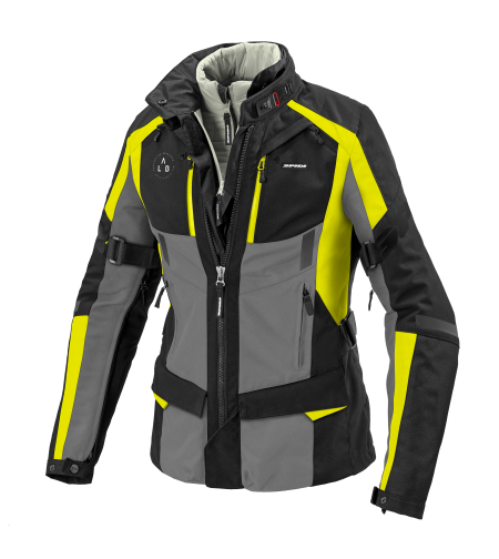 Дамско текстилно яке SPIDI 4 SEASON EVO Yelllow fluo