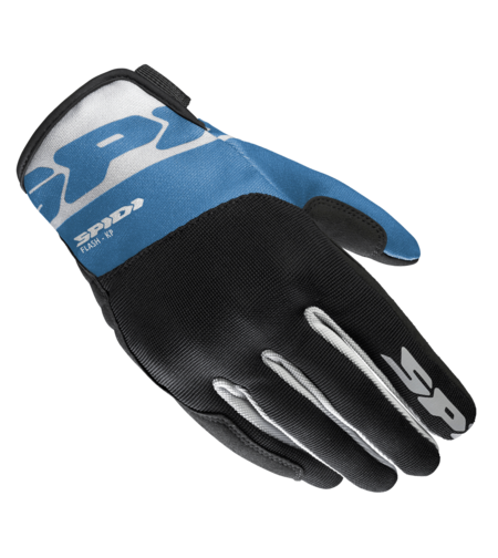 Дамски текстилни мото ръкавици SPIDI FLASH-KP GREY/WHITE/PROVENCE