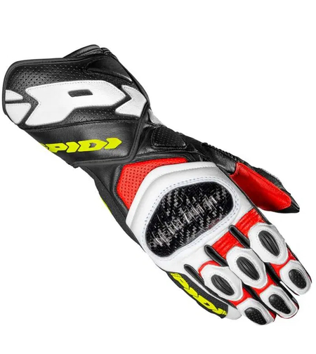 Мото ръкавици SPIDI Carbo 7 RED/FLUO