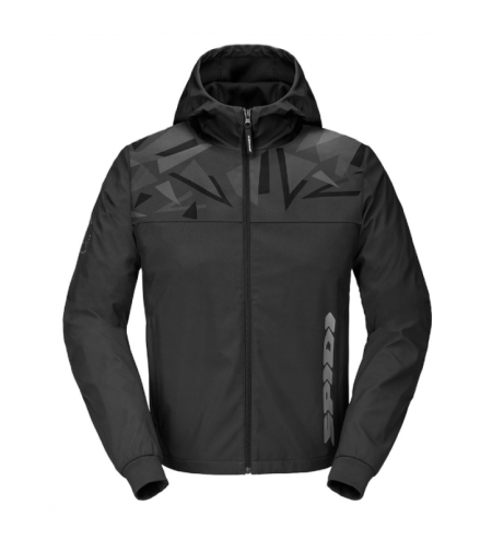 Текстилно мото яке SPIDI HOODIE EVO SPORT ANTHRACITE/BLACK