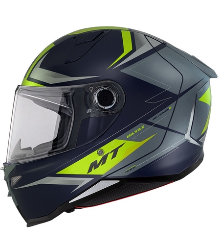 Каска MT REVENGE 2 S HATAX C3 BLACK/GREY/GREEN MATT