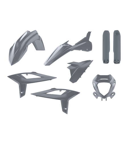 Пластмасов Full Enduro кит Polisport за BETA RR 250/300 2ST 350/400/450 4ST - 2020-21 Nardo Grey
