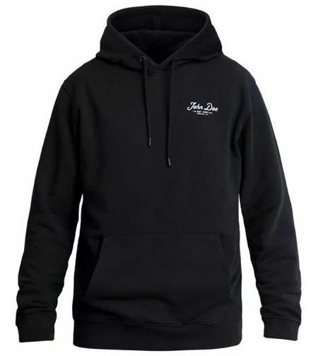 Мото суитшърт JOHN DOE JD LETTERING BK