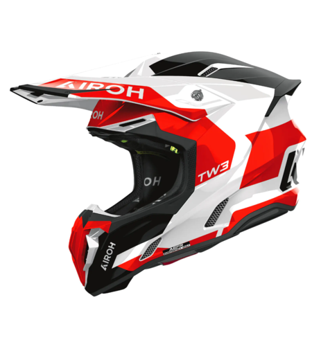 Мотокрос каска AIROH TWIST 3 FANCY RED GLOSS