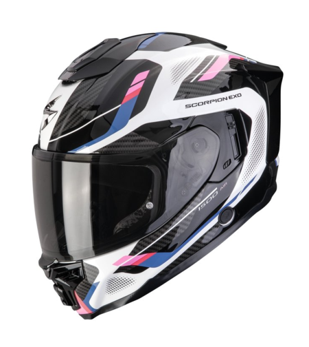 Каска SCORPION EXO-1500 AIR SLEEK white-Black-Pink