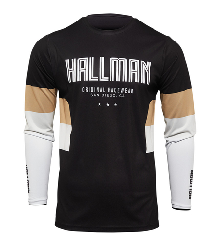 Мотокрос джърси THOR HALLMAN DIFFER DRAFT BLACK/LATTE