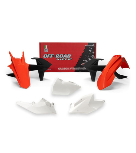 Комплект пластмаси RACETECH Plastic Kit OEM Color (2018) Red/Black/White KTM 17-19