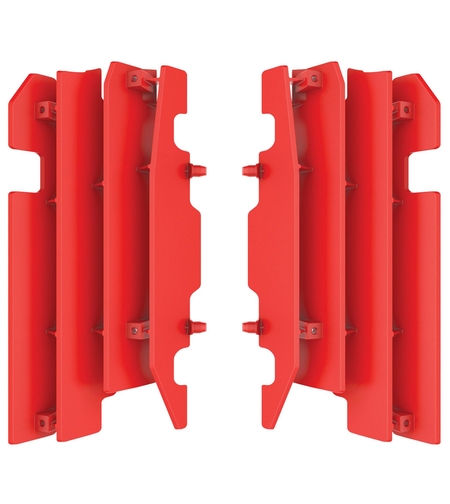 Преден предпазител за радиатор POLISPORT HONDA CR125,CR250(00-04) CRF450R(03-04) RED