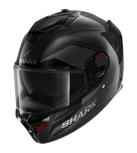 Каска SHARK SPARTAN GT PRO CARBON RITMO BLACK/GRAY GLOSS