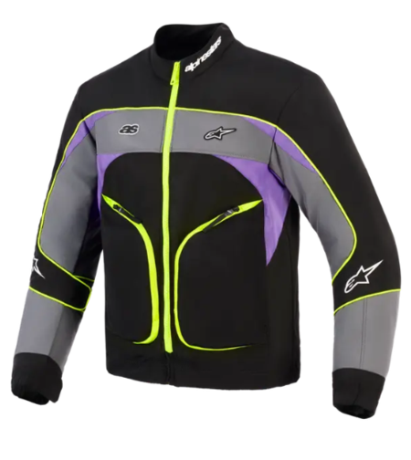 Мото яке ALPINESTARS UNITE BLACK/ASPHALT/VIOLET