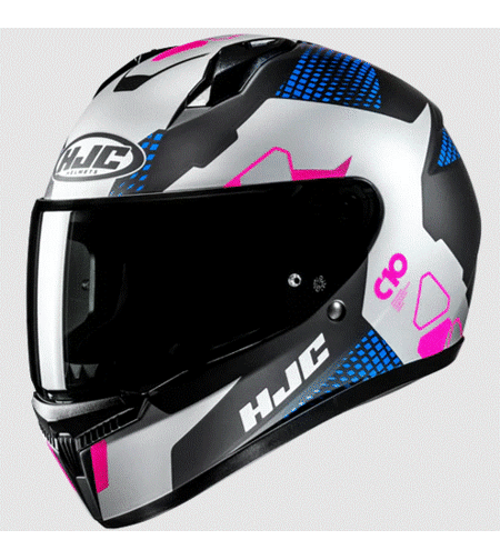 Каска HJC C10 Aspa BLUE/PINK MC28SF