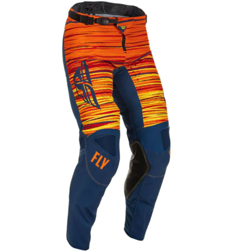 Мотокрос брич FLY RACING KINETIC WAVE MX NAVY/ORANGE