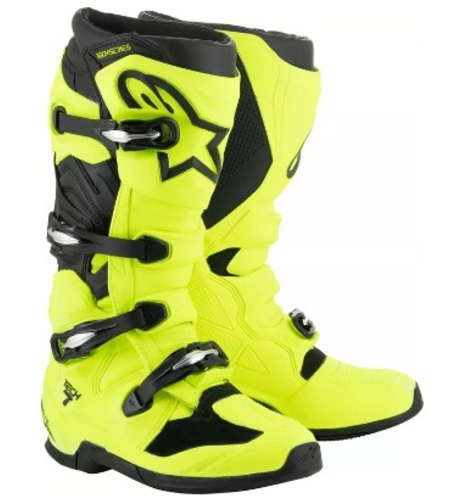 Мотокрос ботуши ALPINESTARS TECH 7 YELLOW FLUO BLACK C25