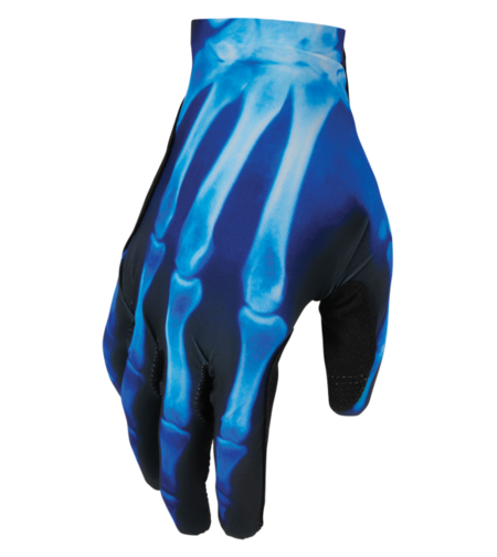 Мотокрос ръкавици THOR SPORTMODE X-RAY BLACK/BLUE