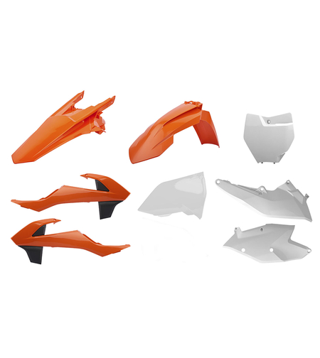 Пластмасов MX Replica кит POLISPORT за KTM SX/ SX-F/ XC/ XC-F - 2019-21 OEM Color