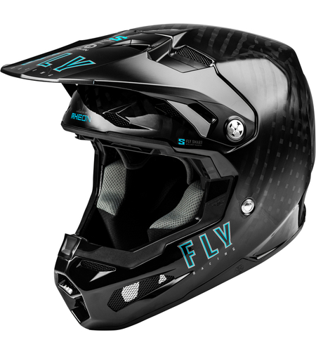 Мотокрос каска FLY RACING Formula Smart Carbon Solid Helmet - Black