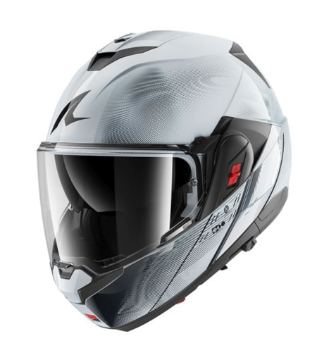 Модуларна каска SHARK OXO SPEED-TECH GREY/WHITE