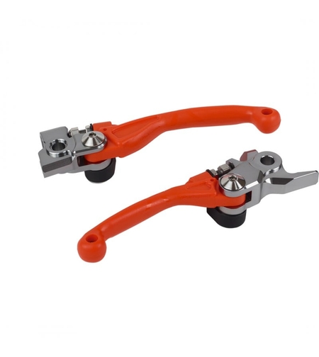 Спортни лостчета POLISPORT Pivot Unbreakable Levers Kit KTM EXC 250/300/EXC-F 250/350/450 (2014-24) ORANGE