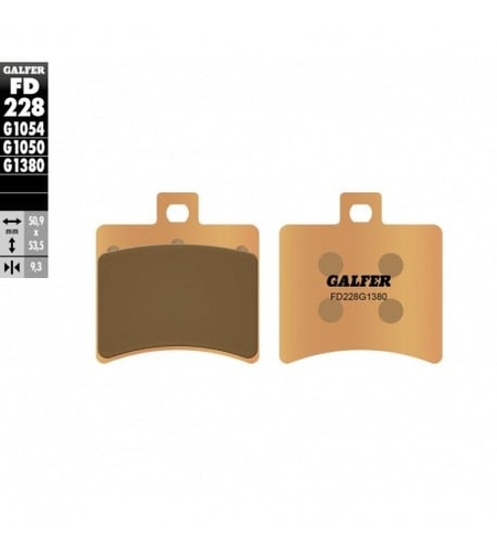 Задни мото накладки Galfer SINTERED SCOOTER FD228G1380