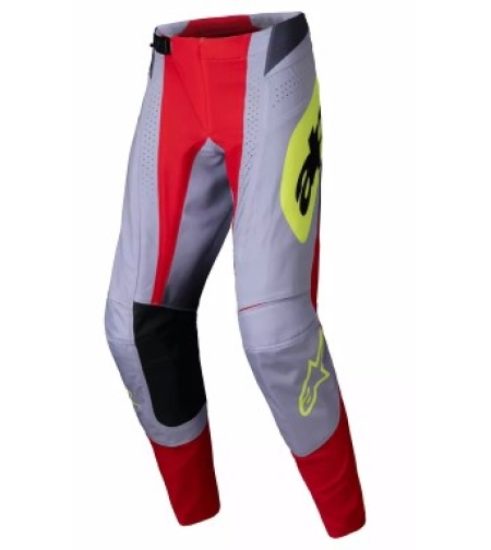 Мотокрос брич ALPINESTARS TECHSTAR MELT RED/GRAY