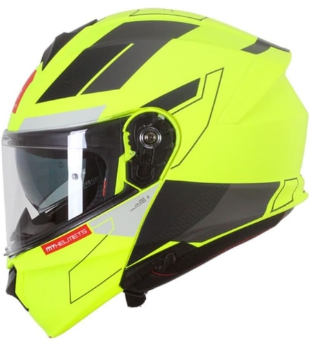 Отваряема каска MT GENESIS TALO C3 GLOSS YELLOW FLUO