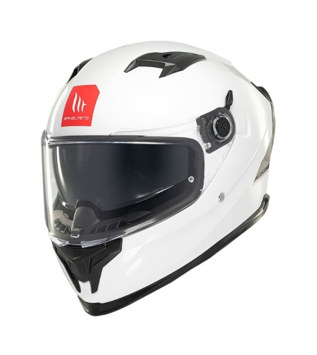 Каска MT BRAKER SV SOLID A0 GLOSS PEARL WHITE