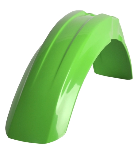 Преден калник Polisport Kawasaki KX125 / 250 - 1993-02 / KDX200 - 1992-04 / KDX250 - 1991-04 / KX500 - 1992-04 Green OEM Color