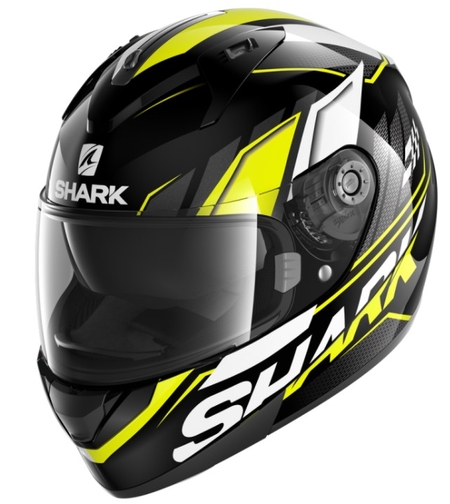 Каска за мотор SHARK RIDILL PLAZ YELLOW