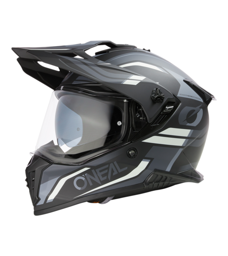 Каска O'NEAL A-SRS SPIKE BLACK/GRAY/WHITE