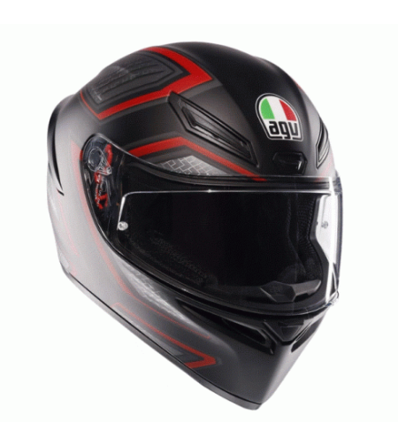 Каска AGV K1 S SLING MATT BLACK/RED
